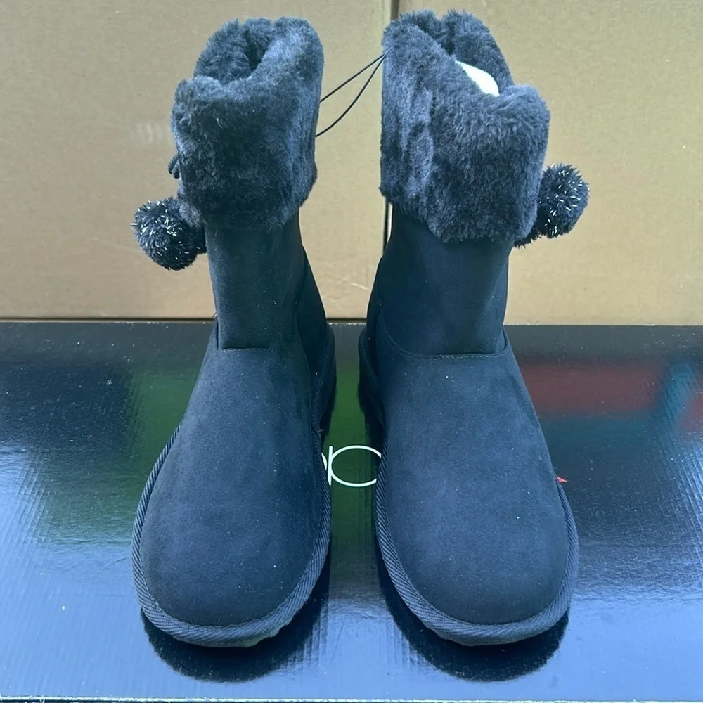 Thereabouts Little & Big Girls Aubree Flat Heel Winter Boots